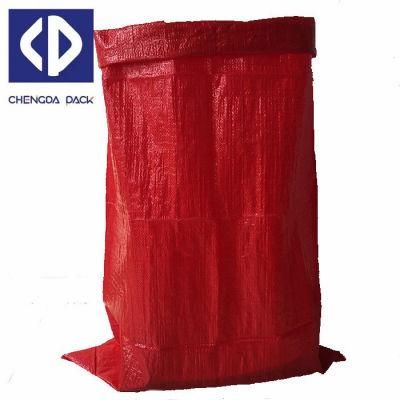 Agricultural 25kg 50kg Polypropylene Plastic PP Sacks Woven Bags for Seed Feed Cement Sand