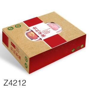 Z2412 Vegetable Fruit Apple Packing Boxes Wholesale Custom Corrugated Box for Tomato Packaging