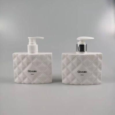260ml Empty Packaging Square Plastic Shampoo Bottle for Lotion