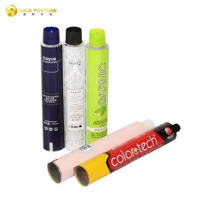 60g 70g 80g 100g 120g Collapsible Aluminium Tube for Hair Colour Hand Cream Cosmetic Products Packaging