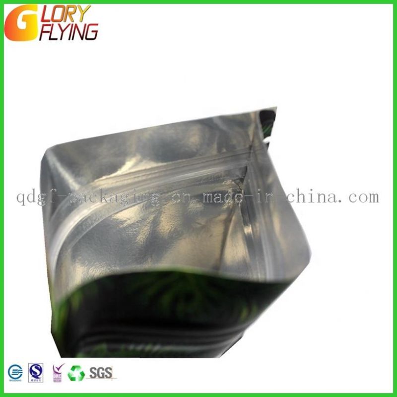 Smell Proof Mylar Plastic Zip Lock Packaging Bag for Tobacco Packing