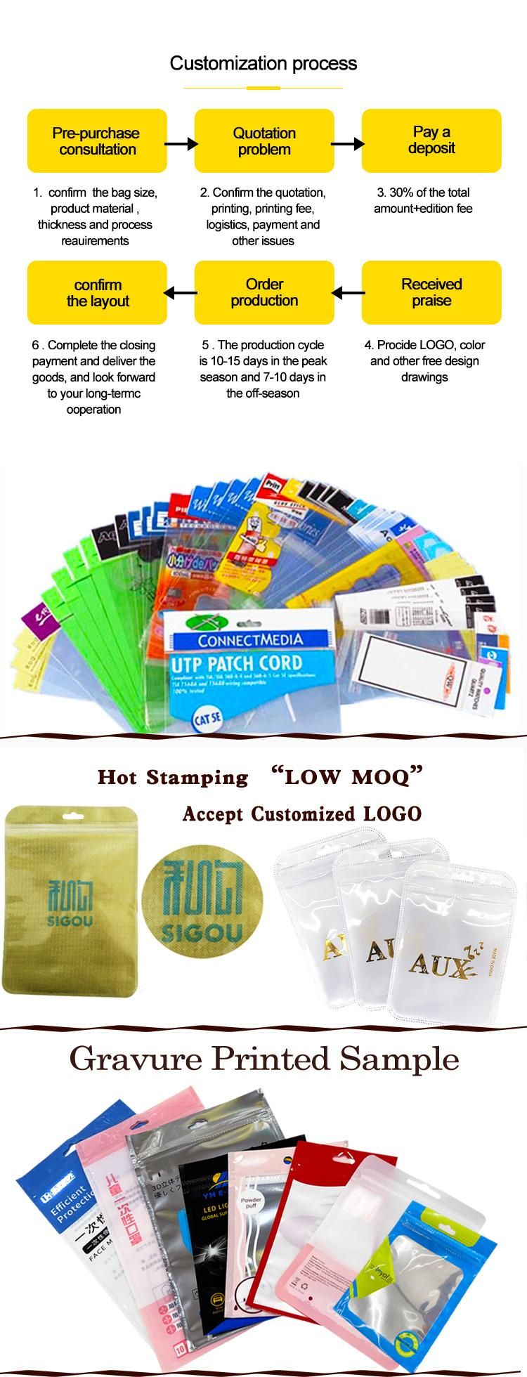 Transparent Plastic OPP Bags for CD DVD Packaging Bags