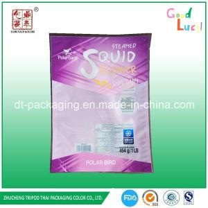 Pet/PE Material Frozen Packaging Bag for Squid