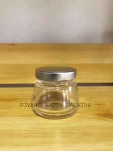 250g 350g Molded Clear Glass Honey Bottle