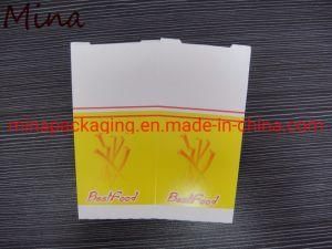 Custom Suits Fast Food Paper Box Fish and Chips Paper Box Burger Packing Box