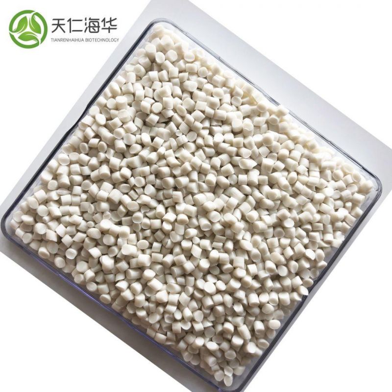 100% Biodegradable Plastic PLA Corn Starch Resin Raw Material for Produce Bags