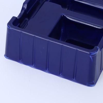 Custom Blue PS Blister Insert Tray for Cosmetic Set