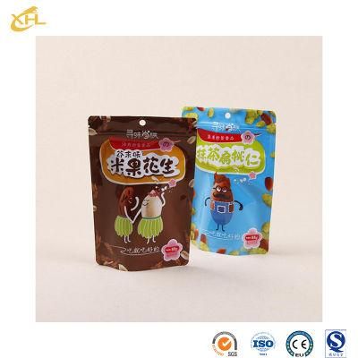 Xiaohuli Package China Stock Stand up Pouches Factory Bio-Degradable PE Food Bag for Snack Packaging