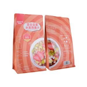 OEM Custom Printed Flat Bottom Drip Coffee Bean Tea Food Bag Packaging Aluminium Foil Plastic Packaging Ziplock Bag