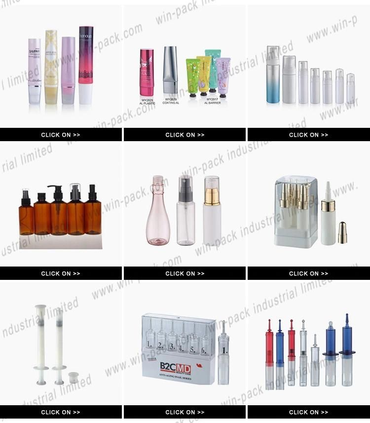 Custom Shiny Gold Color Cosmetic Lotion Plastic Bottle in Factory Price High Quality