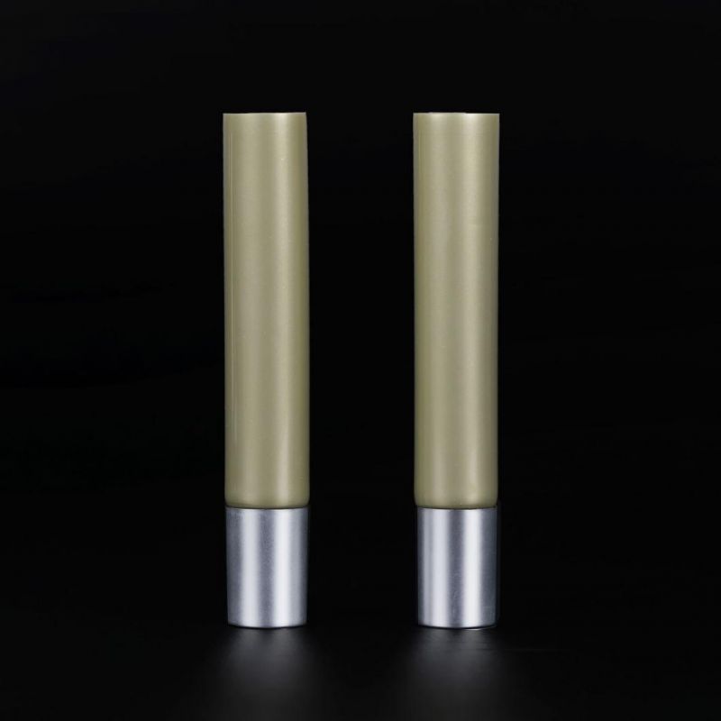 100% Sustainable Eco-Friendly Round Tube Sugar Cane Sugarcane Resin Tube Cosmetic Packaging for Eye Cream and Serum Pack