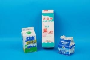 Customized Design and Printing Milk Carton, Paper Packaging Carton