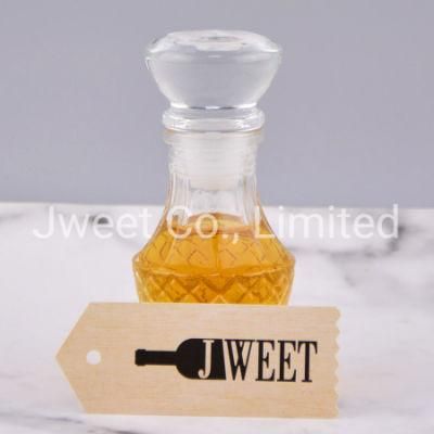 50ml Mini Size Sealed Alcohol Glass Bottle for Whiskey Vodka