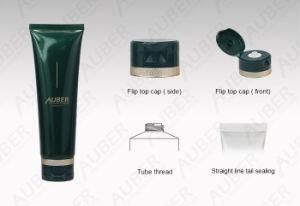 D40mm Green Pearl Plastic Packaging Tubes Body Lotion Container