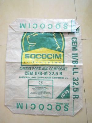 China PP Woven Laminated Ad Star Valve Bag for Cement Concrete Plant