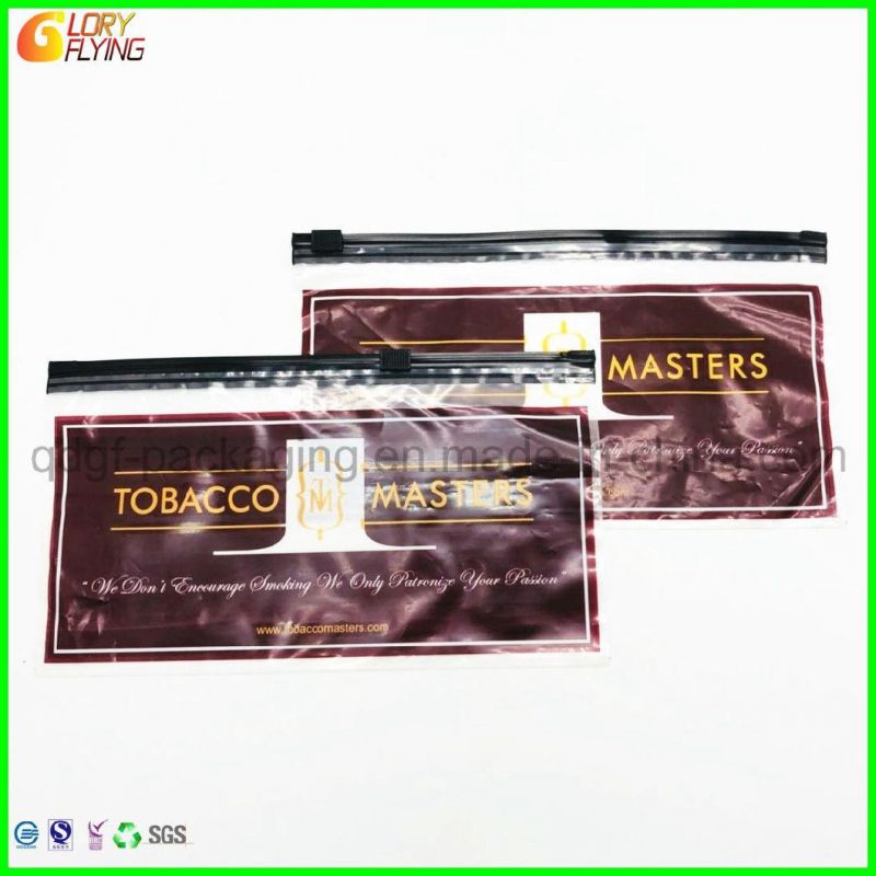 Tobacco Pouch Plastic Packaging Bag with Smell Proof Mylar Packaging