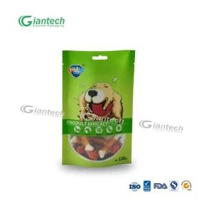 Matte Finished Stand up Pouch with Clear Window for Pet Food
