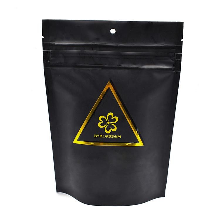 Custom 3.5g Aluminized Smell Proof Plastic Packaging Mylar Zip Lock Bags