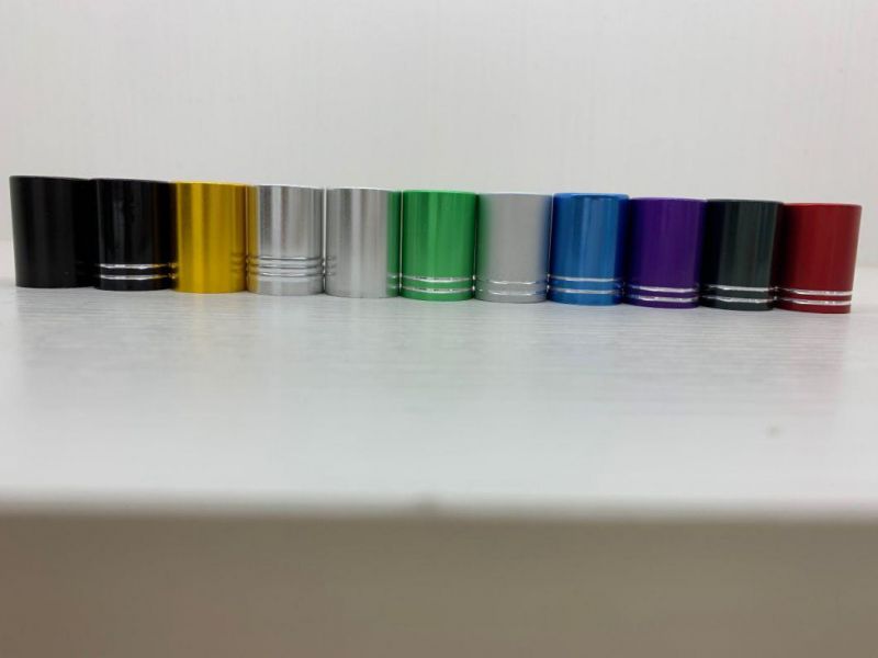 18mm Multi-Color Aluminum Top Cap Lid Cover for Roll on Glass Bottle