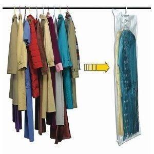 Hanging Vacuum Storage Compressed Bags for Clothes