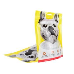 Recyclable Zip Lock Bag Pet Food Feed Snack Reusable Vacuum Compound Bag Packaging Plastic Bag