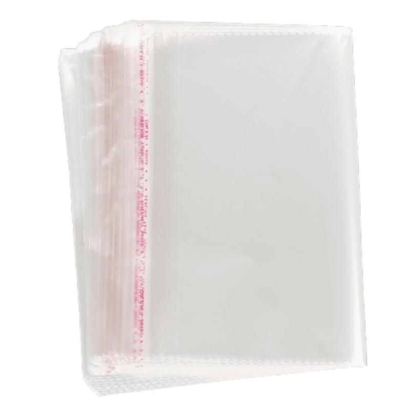 OPP Plastic Cellophane Bag Clear Shirt/Clothes Packing Custom Poly Bag