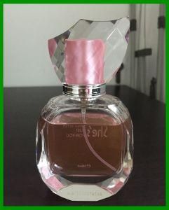 Hot Design Sprayer Perfume Glass Bottle with Acrylic Lid