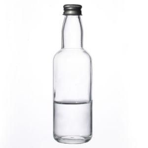 Customized Takeaway Small Water Glass Bottles 100ml Flint Empty Glass Bottles Water Beverage Packaging