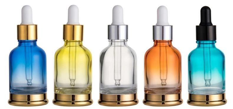 30ml Essential Oil Glass Bottles with Bottom-Holder for Cosmetic Packing