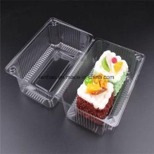 Food Grade Plastic Packing Food Container Fruits Box Bakery&prime;s Cake Bread Sweets Plate Box