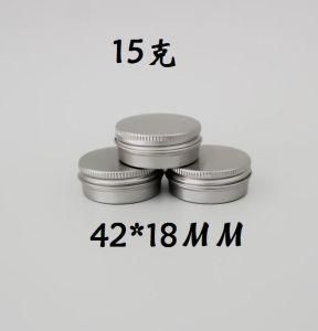 15g Window Aluminum Jars, Slid Lids 15ml Aluminum Jars, Perfume Containers for Sale, Solid Hand Cream Jars