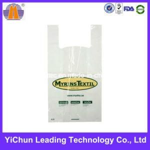 Custom Plastic Vest Printing Packaging Handle Bag
