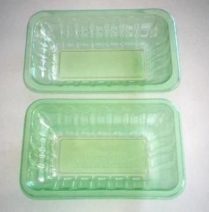Plastic Foldable Box Green Colore Packaging