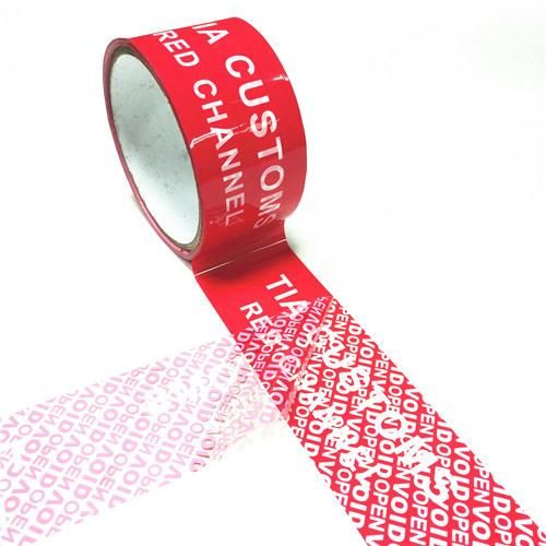 Printed Security Seal Tape with Custom Print Logo