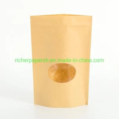 Food Graded Wrapping Paper Bag for Standing up Package