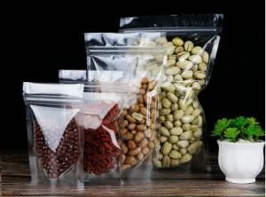 Transparent and Dull Polished Ziplock Plastic Food Packaging