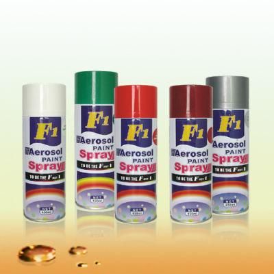 Round Printed Refilling Butane Gas Aerosol Spray Tin Can