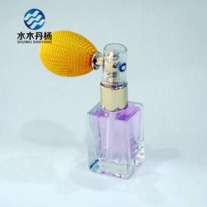 10ml Air Bag Square Perfume Bottle Sprayer Glass Bottle for Cosmetic