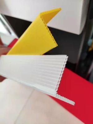 Polypropylene Corrugated Edge Protector PP Hollow Plastic Corner Board Protector