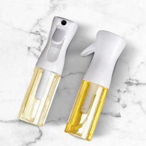 Nozzle Edible Oil Spray Bottle 200ml 300ml Pet Barbecue Anti-Leakage Oil Pot Oil Can