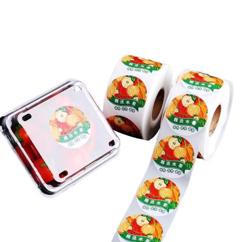 Cheap Price Fruit Vegetables Juice Label Waterproof Durable Adhesive Sticker Label