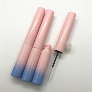 Glossy Pink Blue Eyelash Mascara Tube Empty Cosmetic Eyelashes Tube in Sock