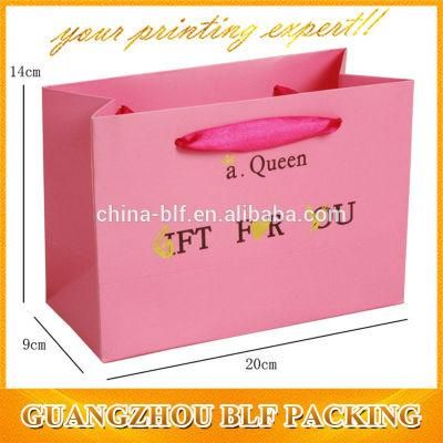 Wholesale Brown Kraft Paper Shopping Gift Bags (BLF-PB105)