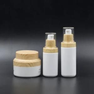 Hot Selling 50g Woodern Pattern Collar Plastic Pet Series Bottles