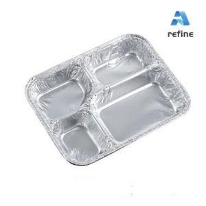 4c240 950ml Aluminum Foil Container with Foil Cardboard Lid