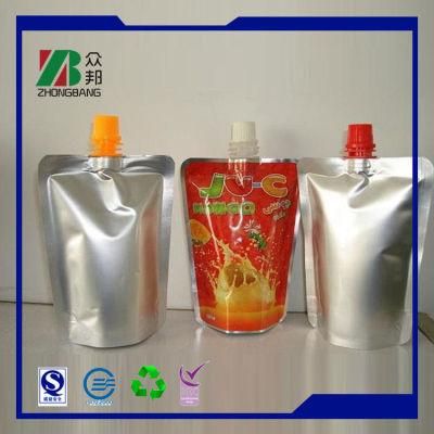 Custom Printed Food Packaging Spout Pouch for Jelly Juice