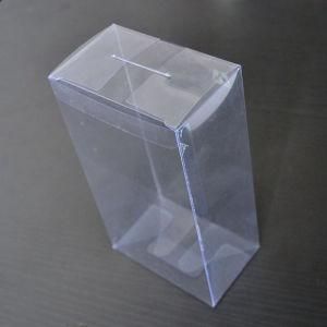 Folding Rectangular Clear PVC Plastic Transparent Gift Packaging Box, Popular Styles Clear PVC Plastic Packaging Box