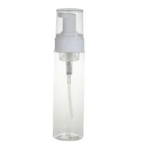 150ml Clear Cylinder Pet Bottle Foam Pump Bottle