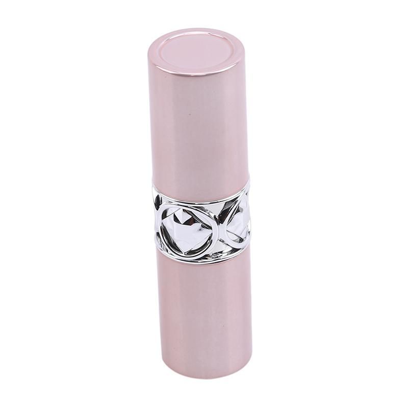 New High Grade Pink Color Empty Lipstick Tube Heigh Quality Hot Sale Luxury Women Lip Balm Maquiagem Container Bottles