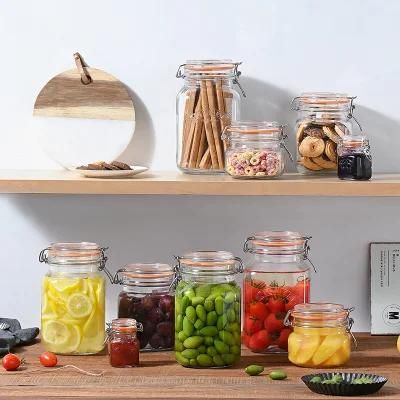 500ml Glass Food Packing Jar with Lid